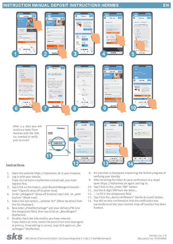 Drop Off Agreement Hermes