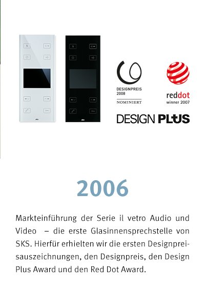 Historie 2006 ilvetro Einführung 