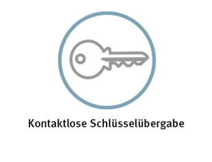 Kontaktlose Schlüsselübergabe 