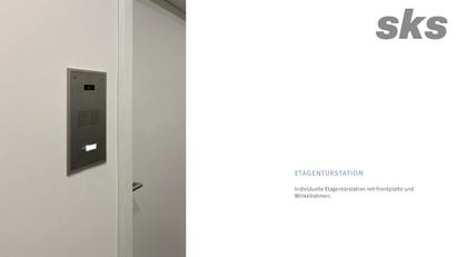 Produktbeispiele Etagentürstationen