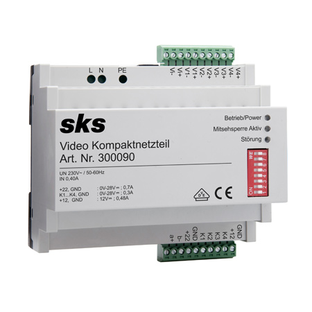Video compact power supply 300090
