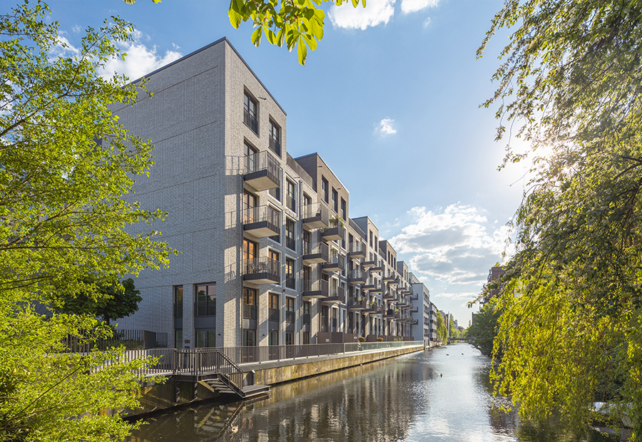 Außenansicht Waterlofts Hamburg