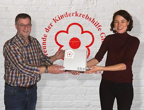 Spendenübergabe Kinderkrebshilfe 2020