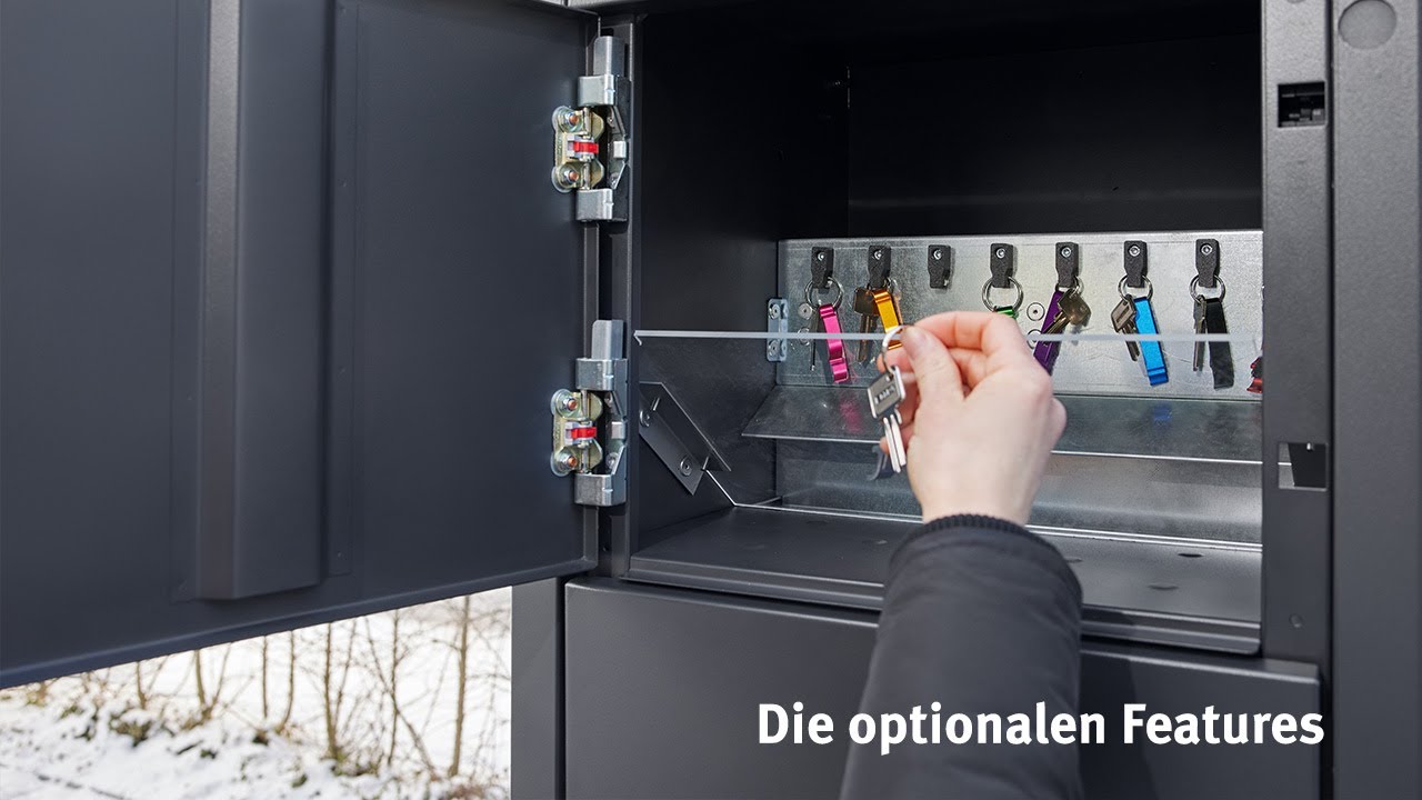 SKS Paketfachanlage COMFORTbox Produktfeatures