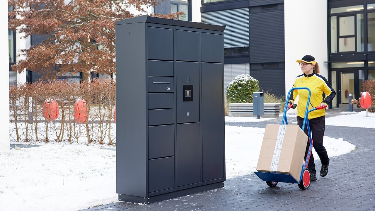 SKS COMFORTbox - Paketfachanlage und Türkommunikation aus einer Hand